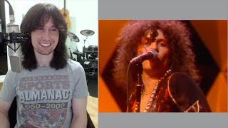British guitarist analyses Marc Bolan and T Rex live in 1973!