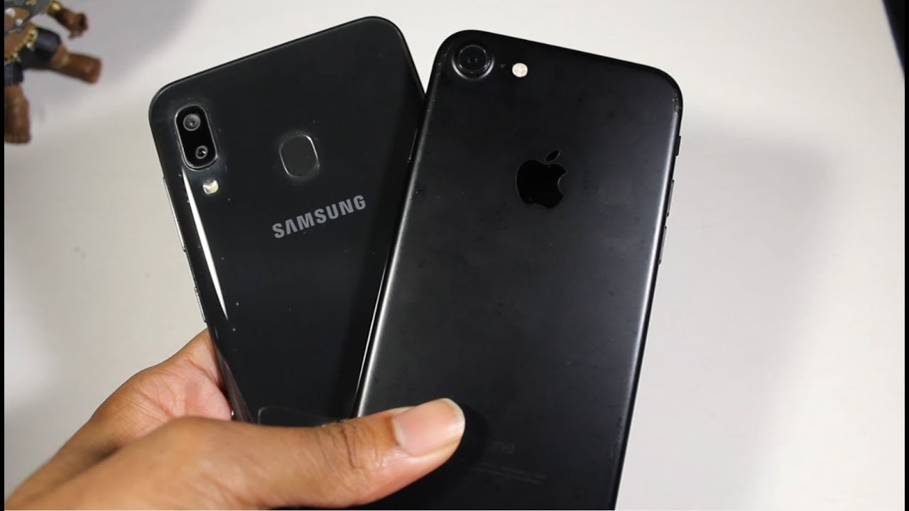 IPhone 7 VS Samsung Galaxy A20 - Which Budget Smartphone Should You Buy For $200? 2020