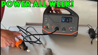 Camping Power ALL Weekend Long - Bailabatt 600w Power Station Review