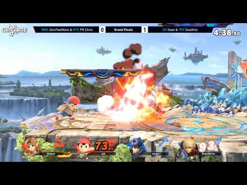 AON Ultimate #054   ZeroTwoNone & PK Chris vs Soan & SoulArts Grand Finals   Smash Ultimate
