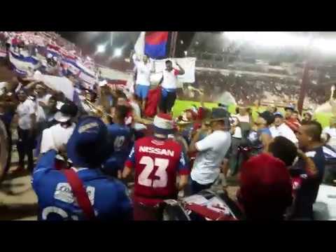 "Lanus vs CNdeF (En la Fortaleza) - Hay que dejar la vida en la cancha - Copa Libertadores" Barra: La Banda del Parque &bull; Club: Nacional