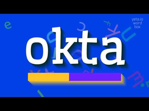 YouTube video about: How do you say okta?