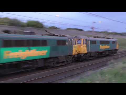 86632/86604 4m11 Coatbridge - Crewe liner, 10th June 2019