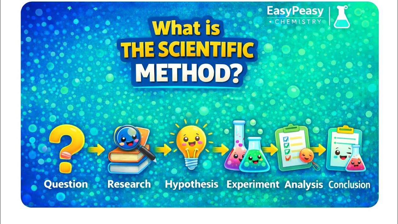 Scientific Method Explained (EasyPeasy) - YouTube