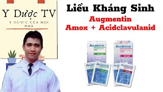 Liều dùng thuốc kháng sinh augmentin | Kháng sinh amoxiciclin + acid clavulanid | Y Dược TV