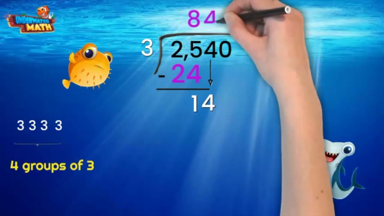 Divide Using the Algorithm | 4th Grade Math
