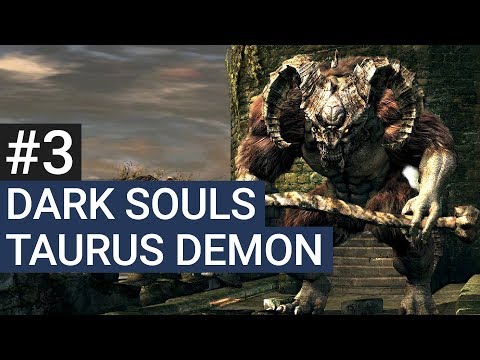 Let's Play Dark Souls Remastered German #3 - BOSS: Taurus Demon - Dark Souls Remastered Deutsch