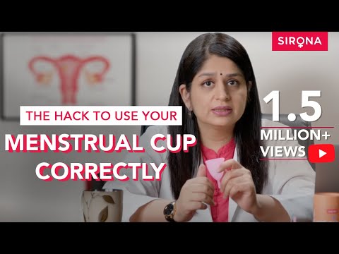 How to Use a Menstrual Cup? | Expert Take on Menstrual Cup | Sirona Hygiene