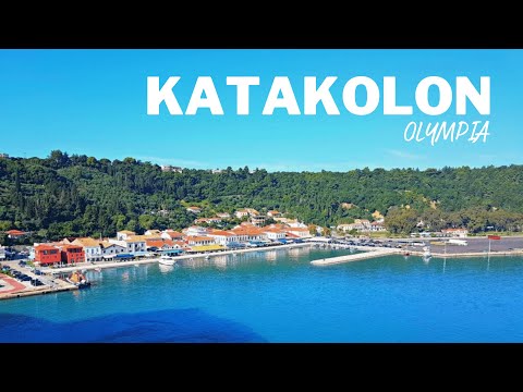 KATAKOLON, Olympia Greece | 4K City Walking Tour
