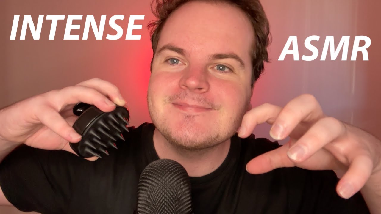 INTENSE FAST & AGGRESSIVE ASMR MIC SCRATCHING + BRAIN SCRATCHER
