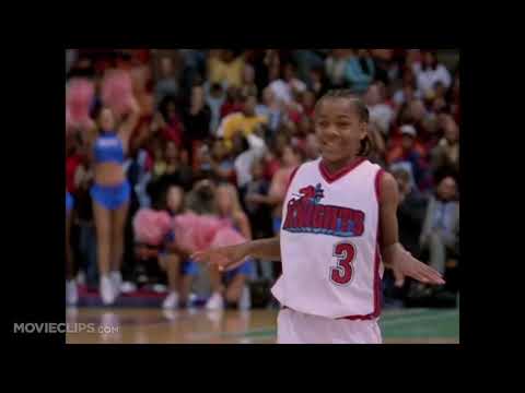 Trailer still with tipoff in a packed arena, suggesting jock-jam energy