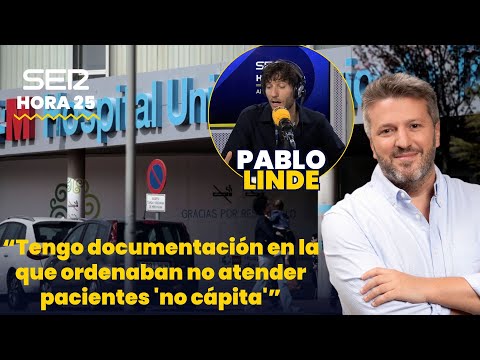 El periodista Pablo Linde explica el escándalo del aumento de las listas en el Hospital de Torrejón