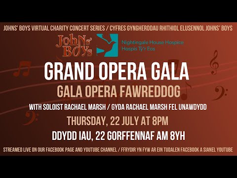 Grand Opera Gala Concert / Cyngerdd Gala Opera Fawreddog