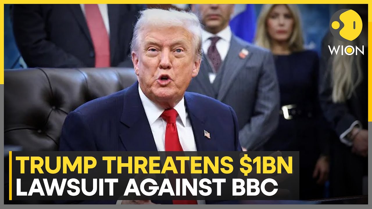 White House: Trump's Legal Counsel Has Filed Lawsuit Against BBC | WION