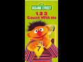 Sesame Street 1 2 3 Count With Me 2000 Print