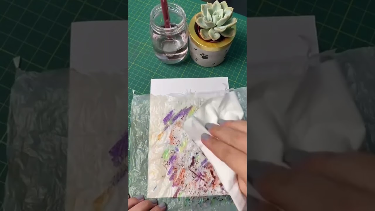 TUTORIAL QUADRO DECORATIVO COM FRASE EM LETTERING PASSO A PASSO #SHORTS