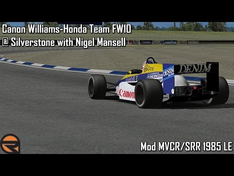 Thumbnail for [rFactor] Canon Williams-Honda Team FW10 @ Silverstone with Nigel Mansell [HD] by Williams FW10