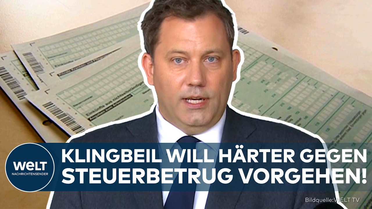DEUTSCHLAND: Finanzminister Klingbeil sagt Steuerbetrügern den Kampf an! Selbstanzeige vor Reform!