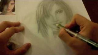 Drawing Eileen Galvin from Silent Hill 4 The Room