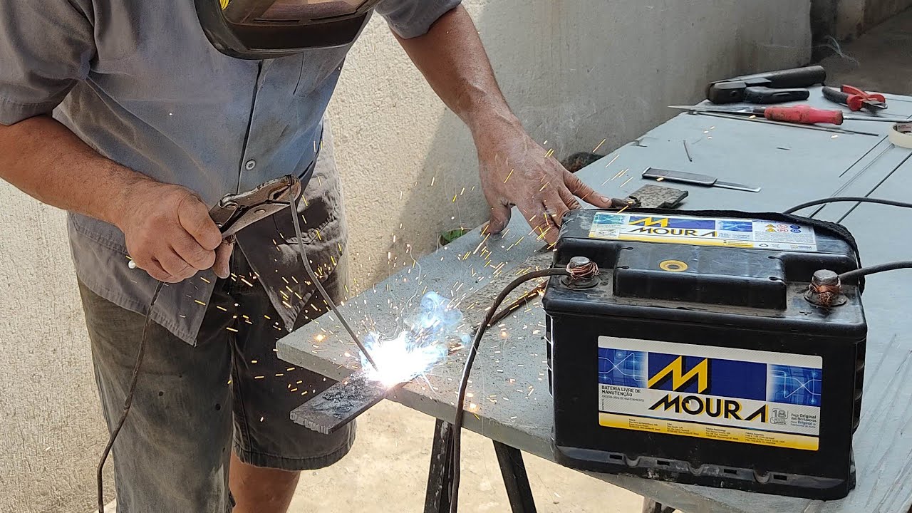 homemade welding machine
