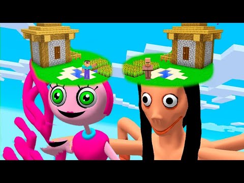 Ultimate Momo vs Mommy Long Legs in Minecraft