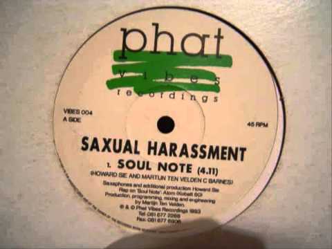Saxual Harassment - Soul Note EP - (1993)