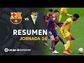 Resumen de FC Barcelona vs Cádiz CF (1-1)