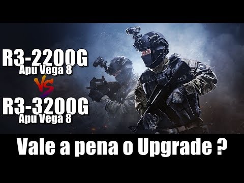 RYZEN 3 2200G vs. RYZEN 3 3200G (APU VEGA 8)