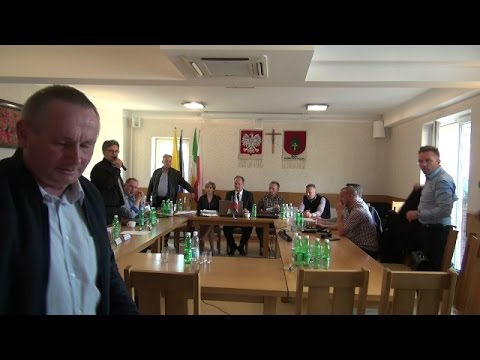 Rezygnacja Józefa Chrobaka z funkcji sołtysa Młynnego w Gminie Ochotnica Dolna 16 maj 2016 r.