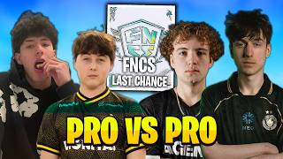 When Fortnite PROS SLAM Each Other in FNCS Last Chance