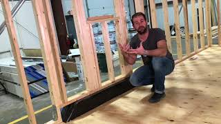 How to frame a tiny house out of wood