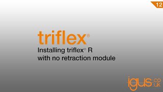 Showing robot assembly with triflex® R, no retraction module