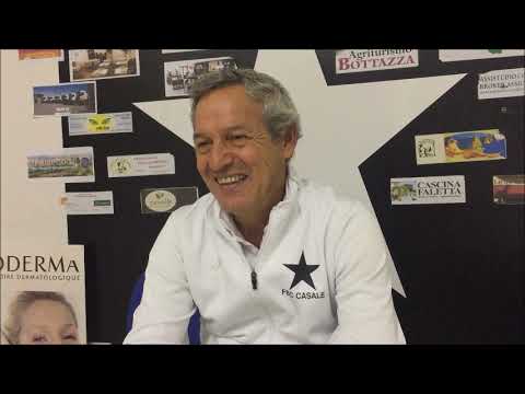 Casale Fbc - Fezzanese 2-1 Intervista Francesco Buglio