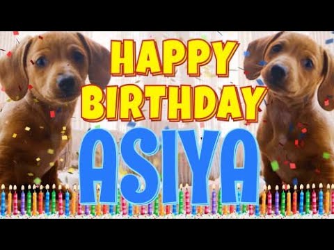 Happy Birthday Asiya! ( Funny Talking Dogs ) What Is Free On My Birthday