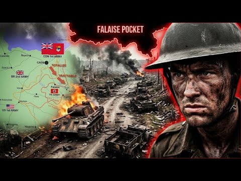 The Entire Battle of the Falaise Pocket — How Canada Destroyed 50,000 German Troops