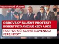 R Fico SMER SD Hovorí O Veľkom Protivládnom Proteste Vládna Koalícia Je V úplnom Rozklade