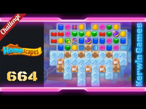 Homescapes Level 664 - Challenge Level