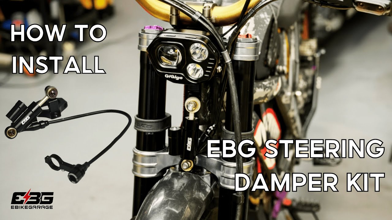E-bike Steering Damper Kit Installation