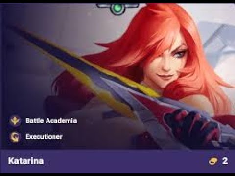 TFT PRISMATIC Battle Academia Katarina 3 stars