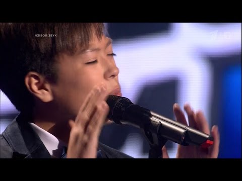 The Voice Kids RU 2014 Zulfat — «Because of you» Blind Audition | Голос Дети. Зульфат Габдулин. СП