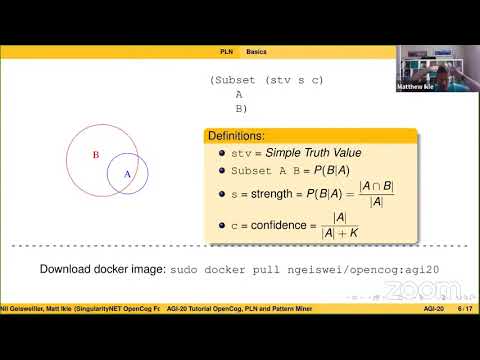 Probabilistic reasoning and pattern mining using OpenCog - Nil Geisweiller and Matthew lkle
