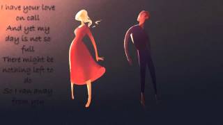 Coldplay - I ran away (lyrics)