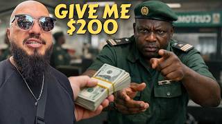 Corrupted Ivorian Officer Demands $200 At Abidjan Airport In Ivory Coast 🇨🇮 (secretly filmed)