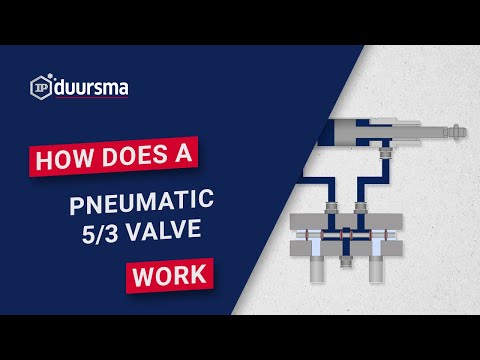 IP Duursma: pneumatics, how does a 5/3 valve work?