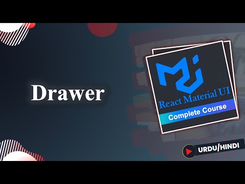 Drawer in Material UI | Material UI Course in Hindi