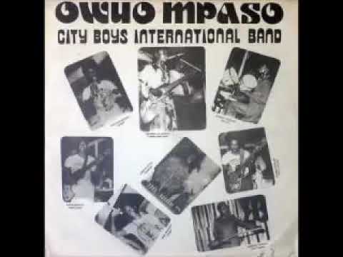 City Boys International Band ‎– Owuo Mpaso : 70’s GHANA Highlife Folk Old Music FULL Album Songs LP