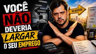 A MELHOR DECISÃO FINANCEIRA PODE SER NÃO EMPREENDER