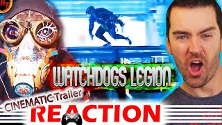 AMAZING! Watch Dogs Legion - Cinematic Trailer REACTION - Ubisoft Forward Livestream
