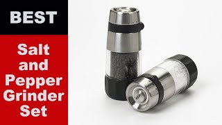 top 5 best salt and pepper grinder set review 2022
