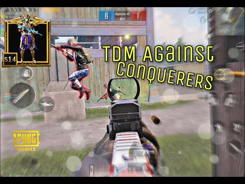 “KING OF TDM”PUBGM Conquerer TDM |4 Finger full gyro
